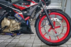 Suzuki Raider Fi với gói độ đầy hiệu năng và đẳng cấp của biker Việt