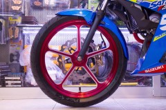 Suzuki Satria F150 độ đau tim với nhiều đồ đậm chất thương gia