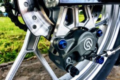Suzuki Satria F150 độ kiểng đầy chất chơi của biker Hà Nội