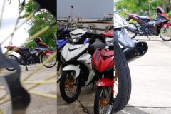 Tam thần Exciter 150 độ táo bạo khoe dáng bên bờ sông chiều nhẹ