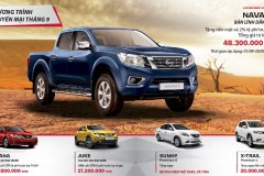 Tháng 9, mua Nissan Navara nhận quà tặng trị giá gần 50 triệu đồng