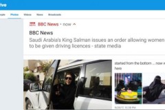 Ả Rập Xê Út chính thức dỡ bỏ lệnh cấm phụ nữ lái xe