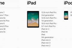 Danh sách iPhone, iPad được lên đời iOS 11 vào ngày 19/9