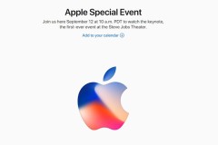 Apple chính thức gửi thư mời ra mắt iPhone 8 ngày 12/9