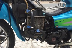 Wave Alpha độ full đồ chơi với dây Curoa đầy táo bạo