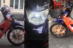 Wave S độ full Repsol vẻ đẹp từ sự pha trộn cam xanh cứng cáp