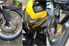 Winner 150 độ kiểng nhẹ đầy ấn tượng của biker phố núi Gia Lai