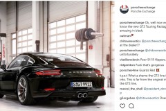 Xuất hiện một Porsche 911 GT3 Touring Package kỳ lạ với bộ cánh đen tuyền