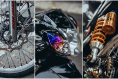 Yamaha Sirius độ ấn tượng với tác phẩm tuyệt vời của biker Lâm Đồng