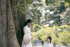 Áo trắng tinh khôi mộng trắng trong: Nguồn cảm hứng không bao giờ cạn của người nghệ sĩ