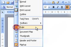 Cách hiển thị thanh thước kẻ Ruler trong Micorosoft Word 2010, Word 2003, 2007, 2013 và Word 2016
