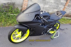 Chiêm ngưỡng bản độ Suzuki GSX-R150 body kit Black Bird cực độc