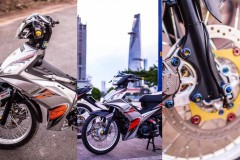 Exciter 135 độ hoàn chỉnh với nhiều đồ chơi thương hiệu hoàng gia