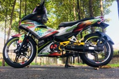 Exciter 150 độ cá tính với sắc màu rực rỡ của biker Đồng Nai