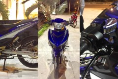 Exciter 150 độ đầy nam tính khoe dáng cùng chủ xe soái ca