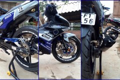 Exciter 150 độ kiểng tinh tế đầy đơn giản của biker Phú Yên