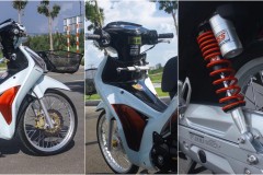 Future 125 Fi độ siêu ngầu với sự bức phá mang phong cách Wave 125i