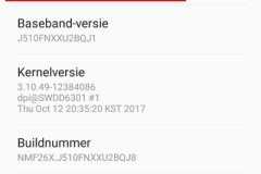 Galaxy J5 2016 được lên đời Android 7.1.1, giao diện như Galaxy Note 8