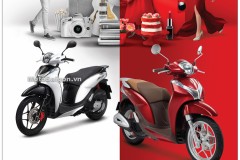 Giá Honda SH Mode 125 với nhiều màu mới vừa được ra mắt