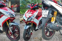 Honda Air Blade độ há mồm với dàn chân cực chất