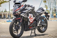 Honda CB150R độ body kit CBR250RR Kabuki giá 9 triệu đồng