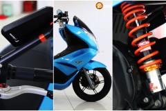 Honda PCX 150 độ kiểng đơn giản đầy tinh tế tại shop2banh