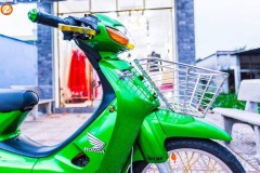 Honda Wave Alpha độ bắt mắt với phong cách con két di động