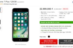iPhone 7 Plus 128GB bất ngờ giảm giá như chưa từng được giảm