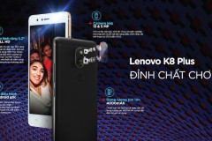 Lenovo chính thức ra mắt K8 Plus: vi xử lý Helio P25, RAM 4GB, camra kép, giá 5.490.000 VNĐ