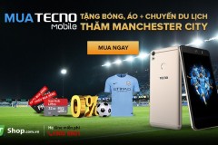 Lựa chọn TECNO Camon CX Air tại FPTShop để có cơ hội du lịch nước Anh hoàn toàn miễn phí