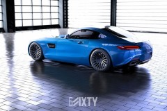 Mercedes-AMG GT nổi bật hơn khi "thay giày" hiệu 6Sixty Design