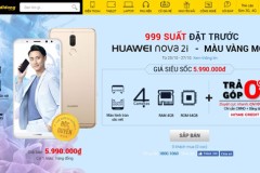 Mở bán Huawei nova 2i màu vàng trong 3 ngày