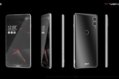 Ngắm concept Asus Z3 Venom - chiếc smartphone chơi game đẳng cấp