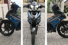 Nổ mắt với Exciter 135 độ dàn chân cơ bắp