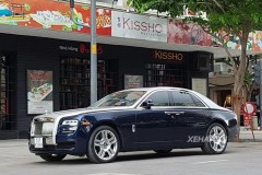 Rolls-Royce Ghost Series II liên tục bị bắt găp trên phố Sài Gòn