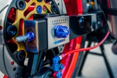 Satria 150 độ đồ chơi hàng hiệu với giá trị trên 200 triệu của biker Việt