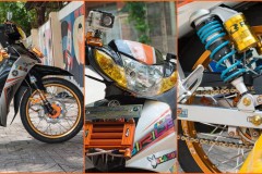 Sirius độ kiểng với nét đẹp lạnh lùng đầy nổi bật của biker Việt