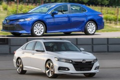 So sánh Toyota Camry và Honda Accord của năm 2018