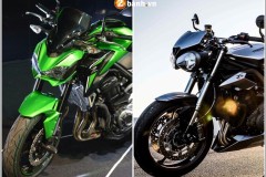 So sánh thông số kỹ thuật giữa Kawasaki Z900 vs Triumph Street Triple RS