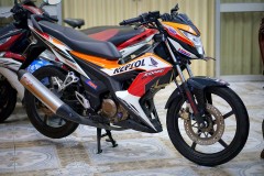 Sonic 150 độ độc lạ với dàn chân 125