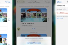 Tắt thông báo chơi game EverWing trên Facebook Messenger