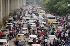 Chín tháng, Hà Nội xử lý được 8 điểm ùn tắc