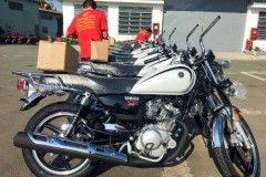 Lô hàng YB125 SP 2018 về Việt Nam bao gồm 3 màu: Đỏ, Đen và Trắng giá hơn 20 triệu đồng