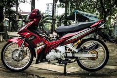 Exciter 2006 độ kiểng với nét đẹp lạnh lùng đầy quyến rũ