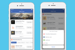 Facebook tung ra tính năng đặt mua đồ ăn trên fanpage