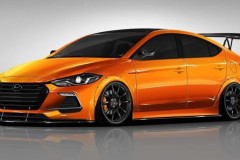 Hyundai BTR Edition Elantra Sport Concept được tiết lộ trước khi đến SEMA 2017