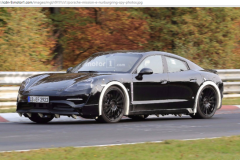 Porsche Mission E tiền sản xuất được thử nghiệm trên cung đường Nurburgring