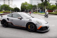 Sài Gòn: Bắt gặp Porsche 911 GT3 RS độc nhất Việt Nam của Cường Đô La dạo chơi trên phố