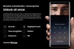 Samsung tung video giới thiệu cách sử dụng cách tính năng bảo mật trên Galaxy Note 8