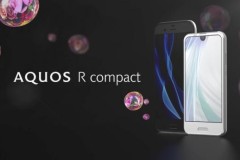 Sharp ra mắt smartphone Aquos R Compact: nhỏ gọn, màn hình 3 viền bezel mỏng